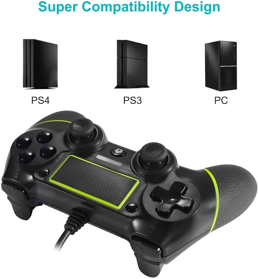 Amazon | PS 4コントローラ有線コントローラPlayStation 4 振動
